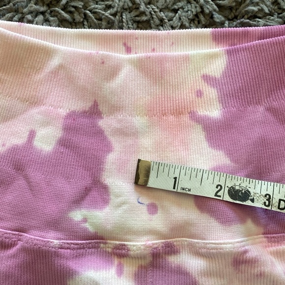 Spiritual Gangster Tie Dye Seamless Purple Leggings Size XS/S - Picture 4 of 13